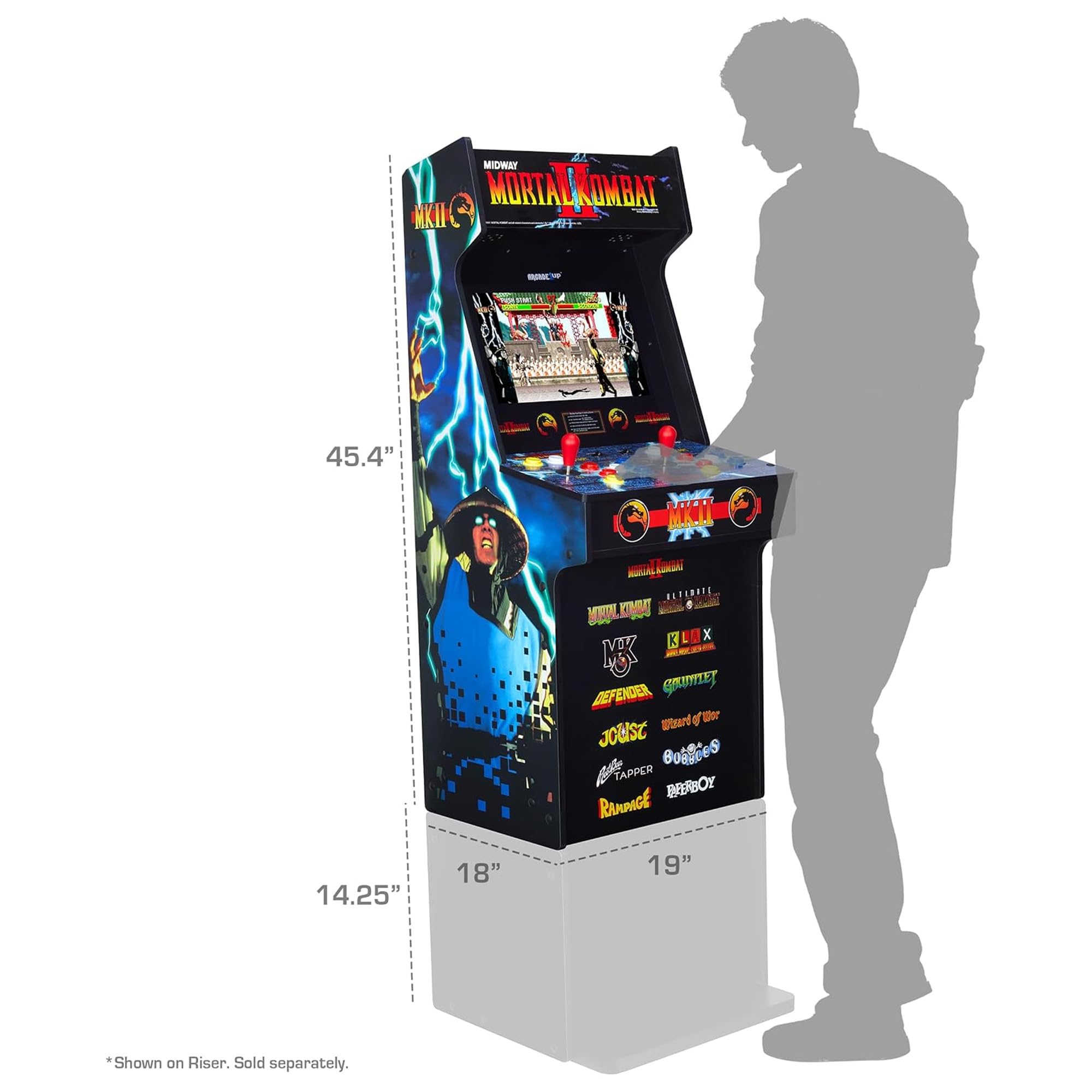 Amazon | Arcade1up Mortal Kombat II クラシック SE アーケードゲーム